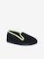 Chaussons velours élastiqués enfant - Fabriqués en France bleu+gris 1 - vertbaudet enfant 