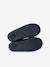 Chaussons velours élastiqués enfant - Fabriqués en France bleu+gris 5 - vertbaudet enfant 