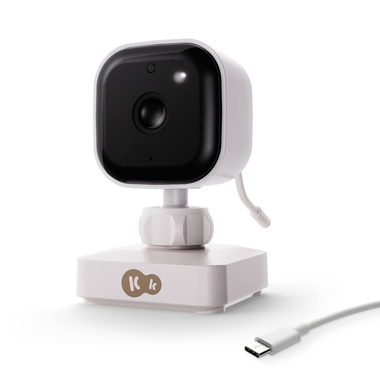 Babyphone Portable Sans Wi-fi Vision Nocturne Niteeye Travel Blanc