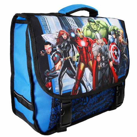 Cartable garçon avengers 2 compartiments  - vertbaudet enfant