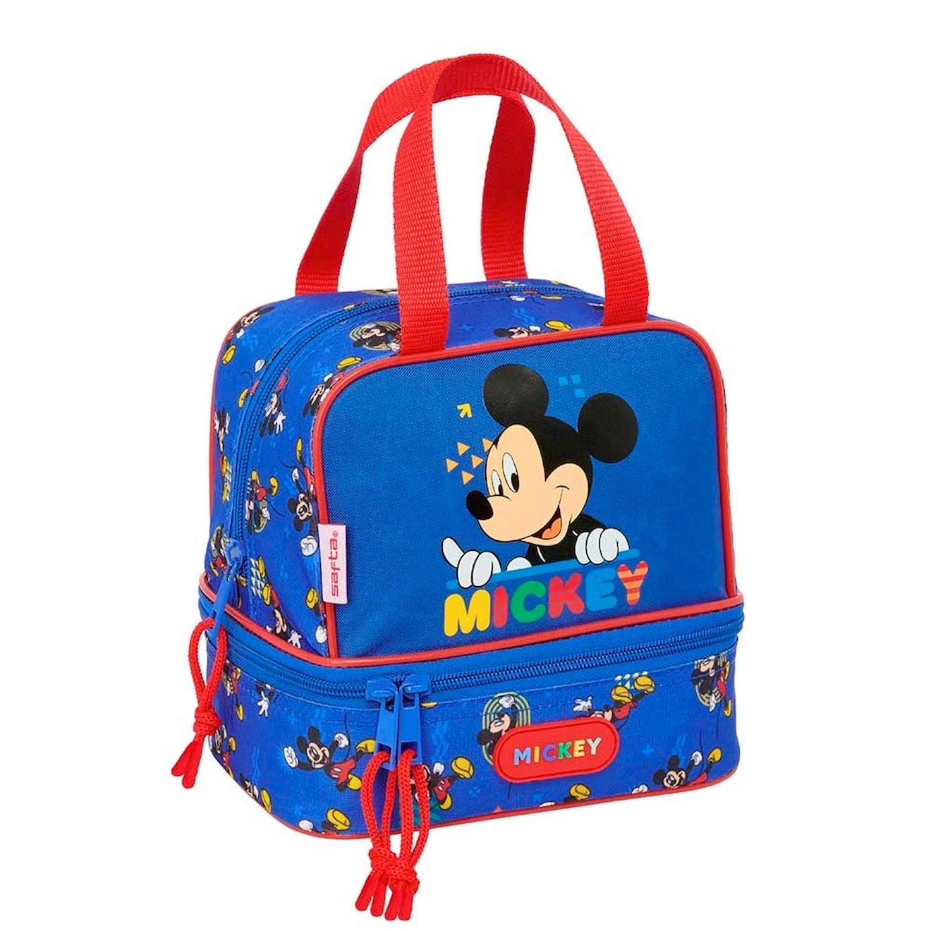 Sac À Goûter Garçon Mickey Et Ses Amis 1 Compartiment Multicolore