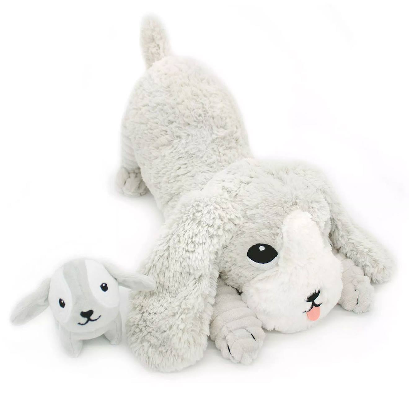 Peluche Enfant Chien Chien Gris Clair