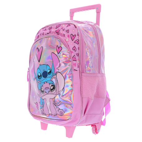 Fille-Accessoires-Sac à dos à roulettes fille lilo & stitch