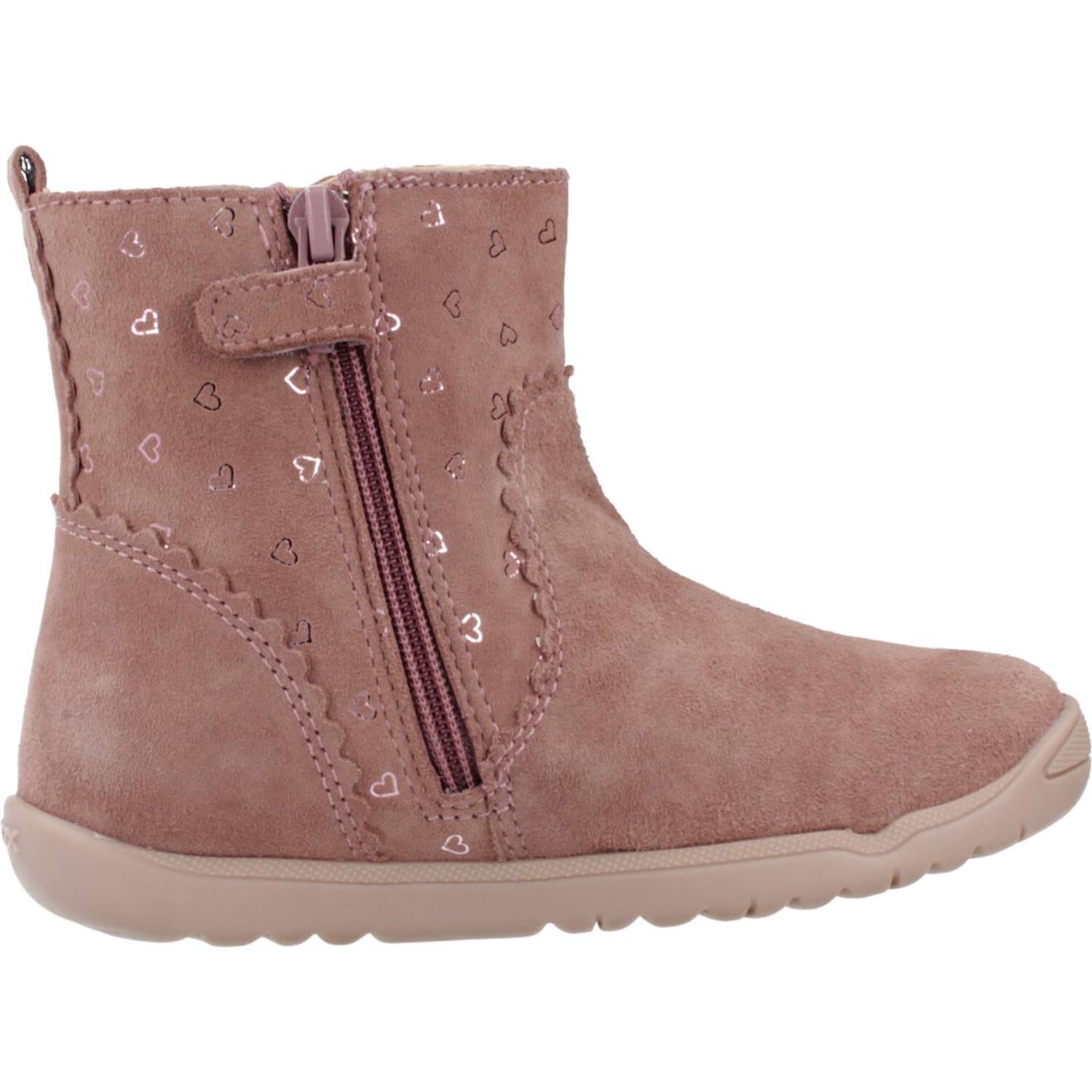 Bottes Fille Zippées B Macchia Rose