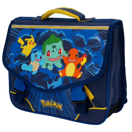 Garçon-Accessoires-Fourniture scolaire-Cartable-Cartable garçon pokemon 2 compartiments