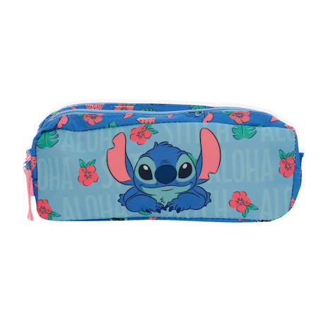 Trousse scolaire fille lilo & stitch 2 compartiments  - vertbaudet enfant