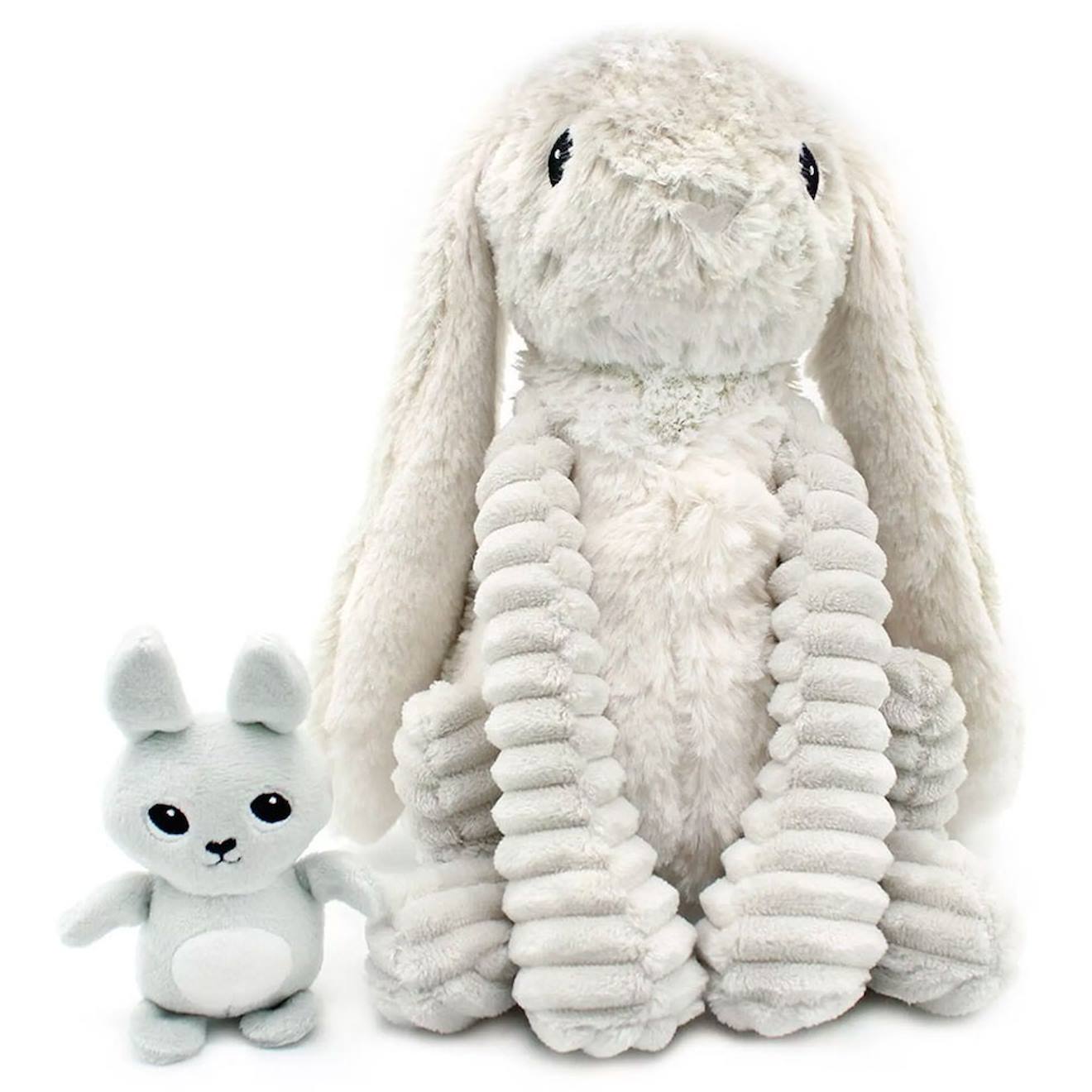 Peluche Enfant Lapin Lapin Gris Clair