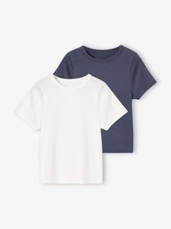 Lot de 2 T-shirts courts fille  - vertbaudet enfant