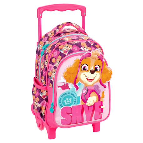 Fille-Accessoires-Sac à dos à roulettes fille pat' patrouille 1 compartiment