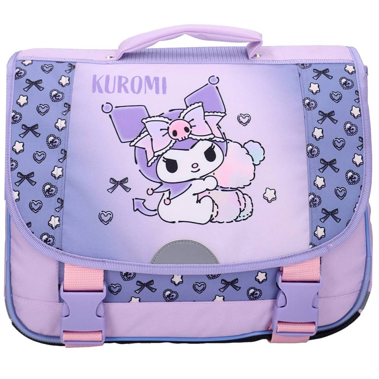Cartable Fille Kuromi 2 Compartiments Multicolore