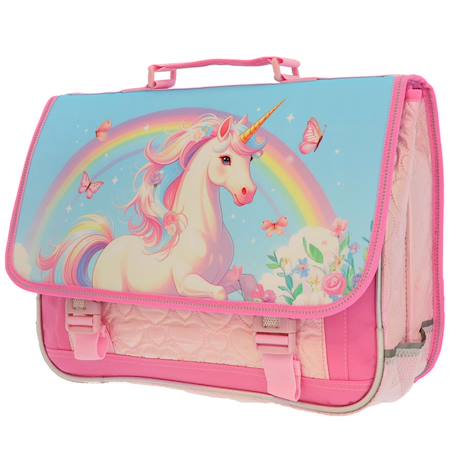Fille-Accessoires-Cartable fille l'école des licornes 2 compartiments