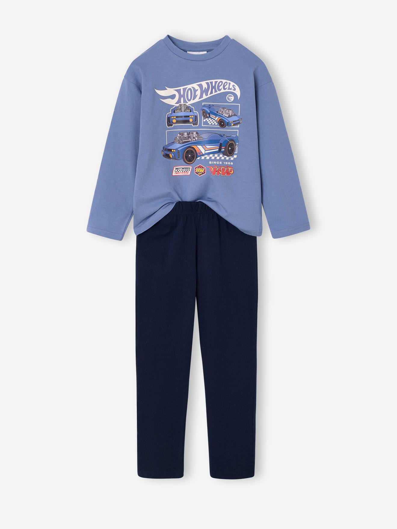 Pyjama Hot Wheels garon bleu chambray 24$