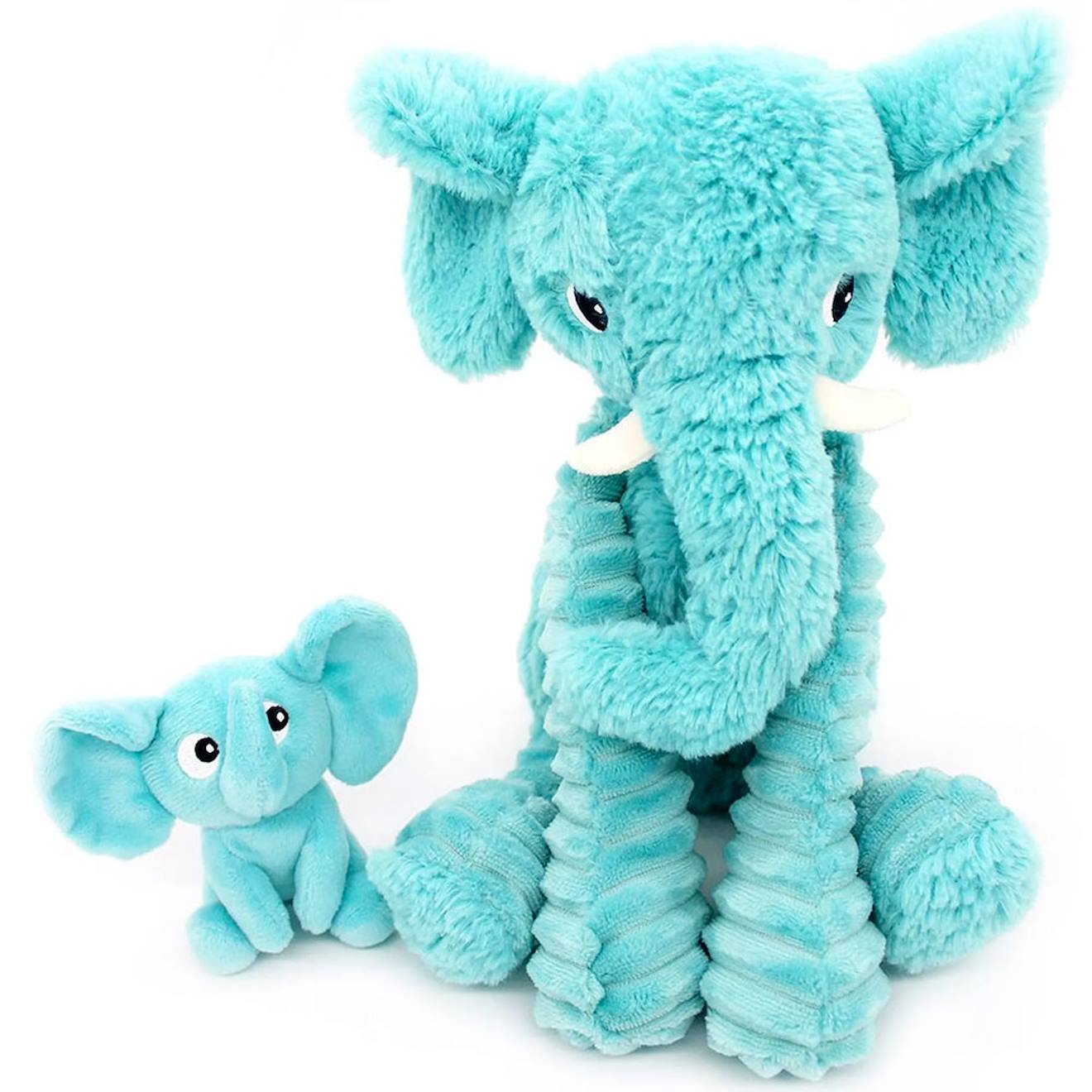 Peluche Enfant Éléphant Elephant Bleu