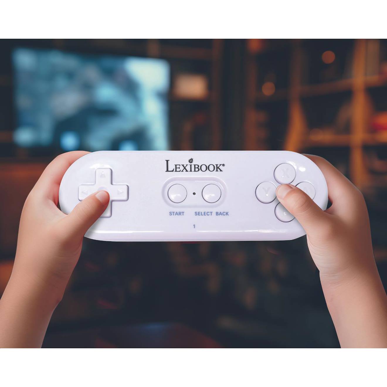 Lexibook, Console de Jeux TV, JG7440 | 250 jeux, 2 manettes sans fil, graphismes 32 bits, connecteur TV