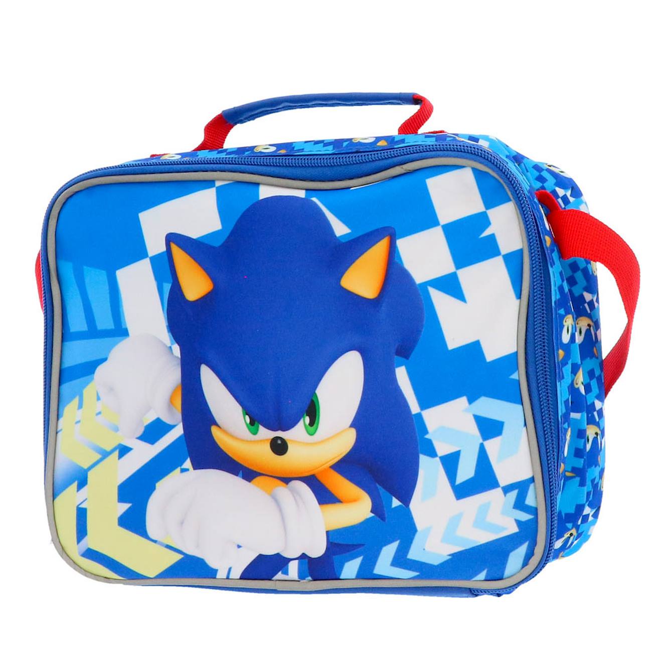 Sac À Goûter Garçon Sonic 1 Compartiment Multicolore