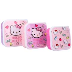 Puériculture-Repas-Vaisselle, coffret repas-Sac à goûter fille hello kitty