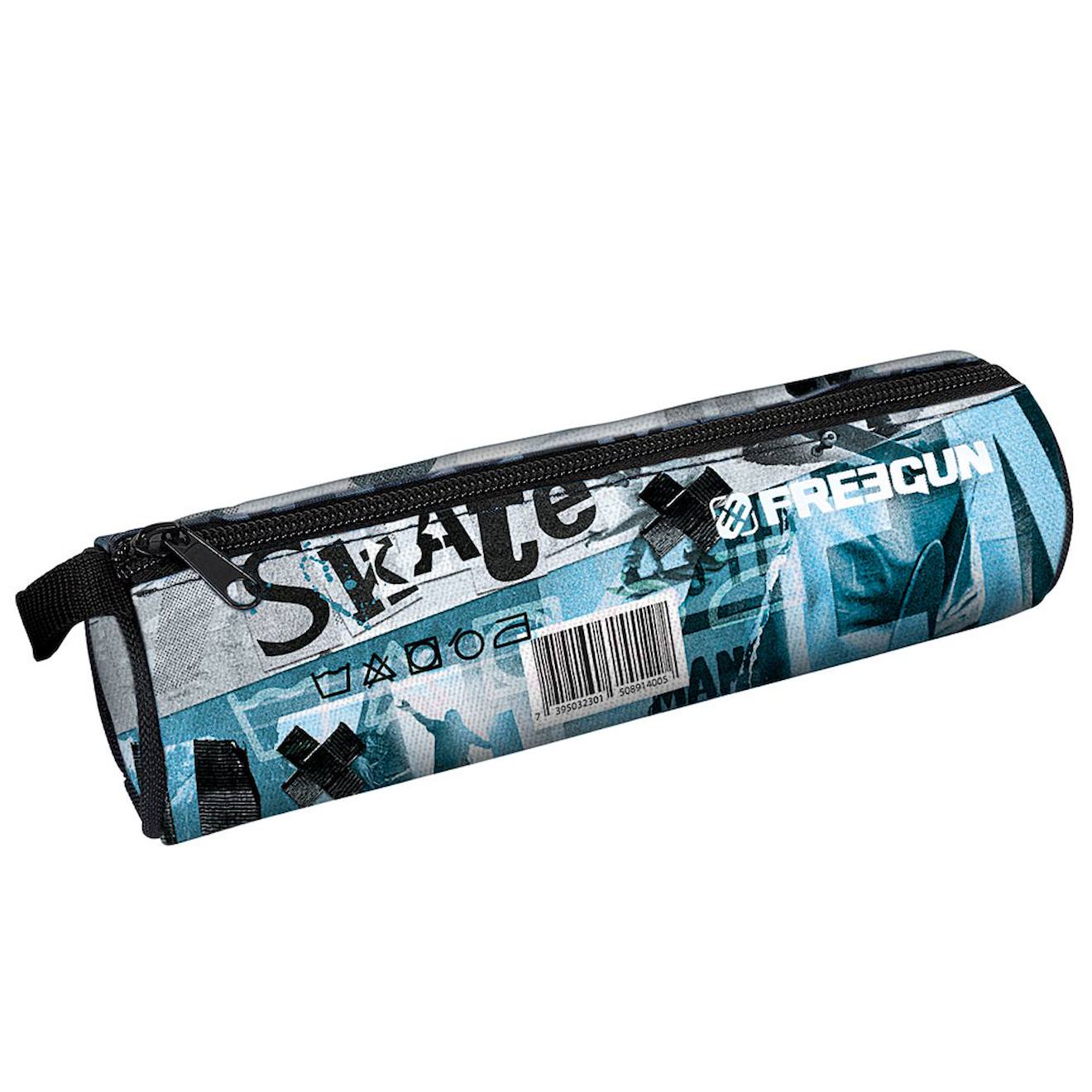 Trousse Ronde Freegun 22 Cm Bleu