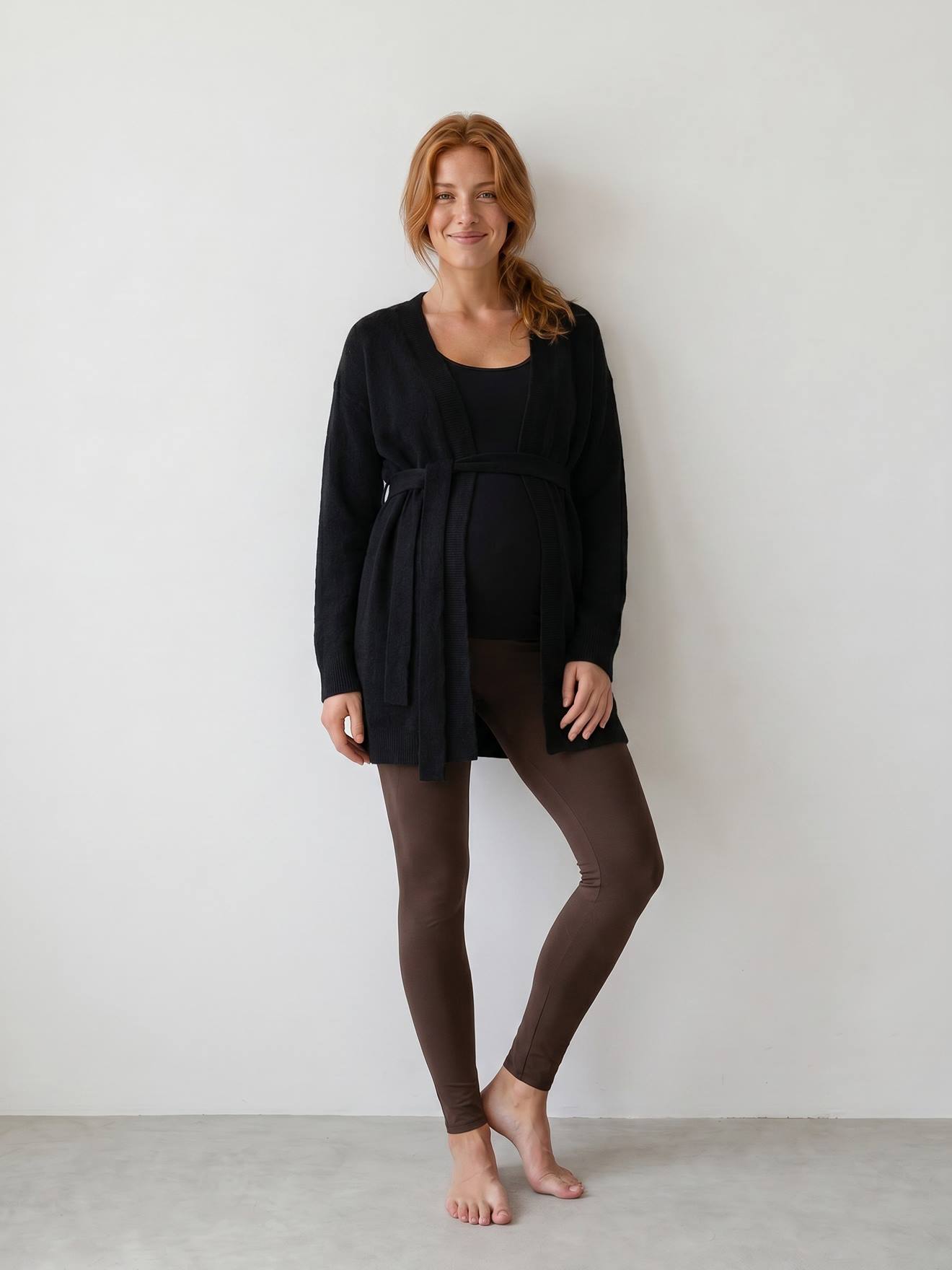 Gilet de grossesse et allaitement noir