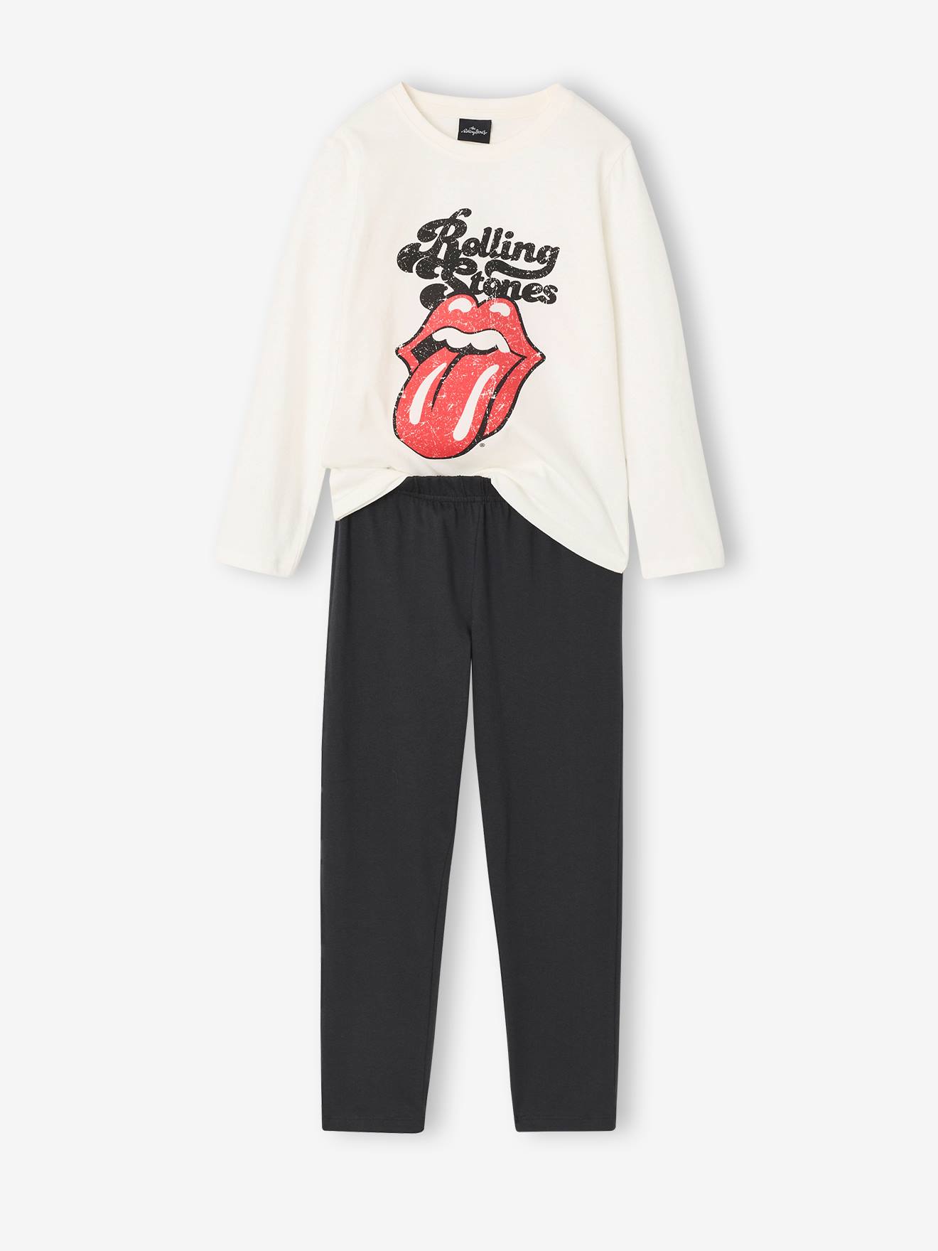 Pyjama Rolling Stones fille anthracite
