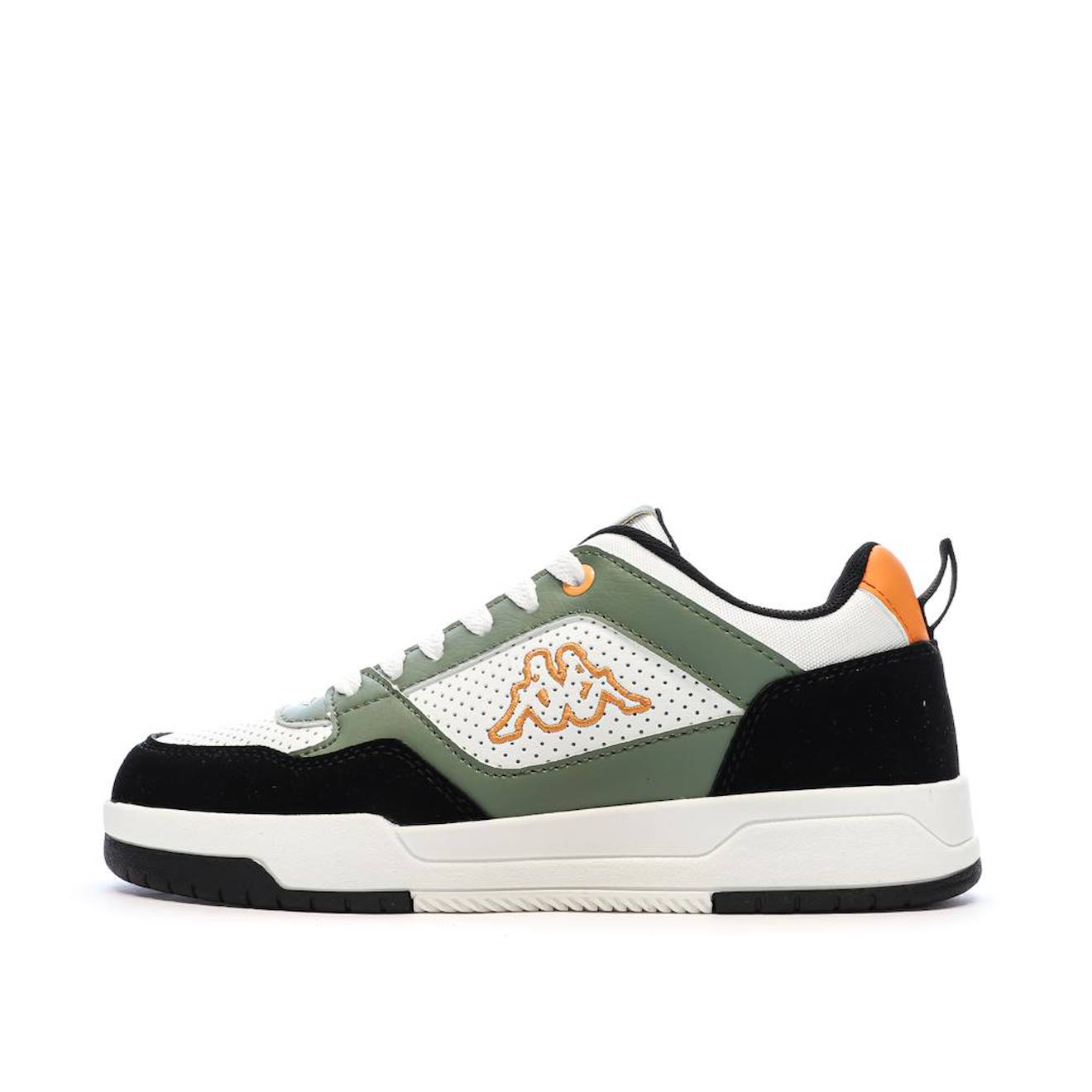 Baskets Garçon Logo Manis Blanc