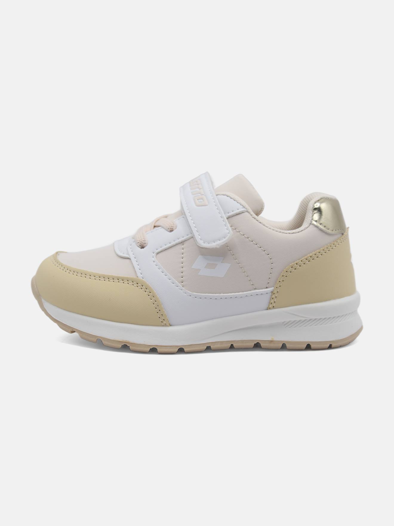 Baskets Fille Verone Beige / Doré