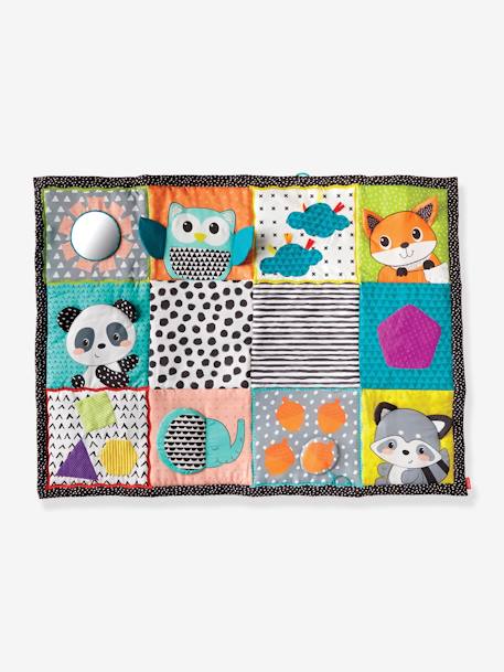 Infantino - Tapis de jeu multi activités sensoriel Géant Infantino vert