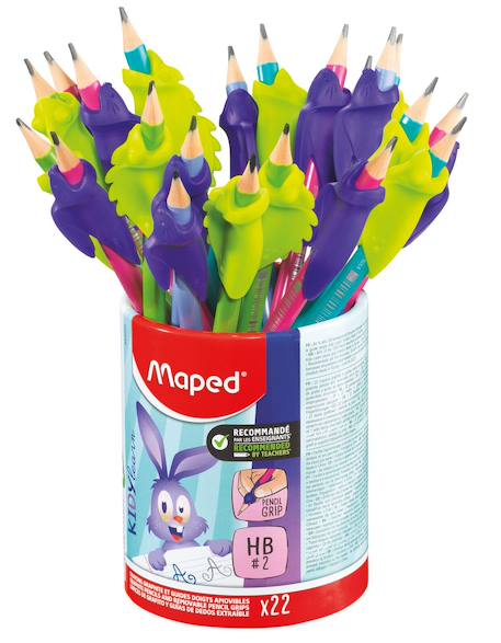 Crayons graphite hb guide doigts lapin  - vertbaudet enfant