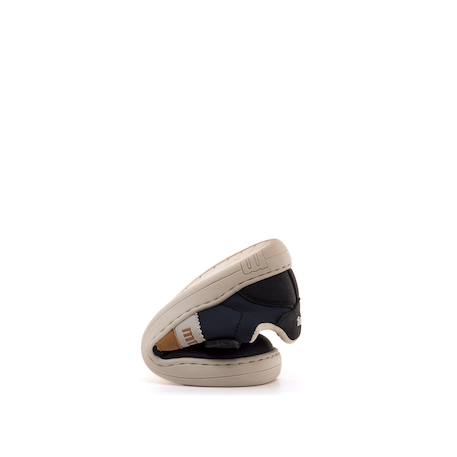 Sneakers garçon synthétique fermeture adhésive barefoot Blue+White 3 - vertbaudet enfant 