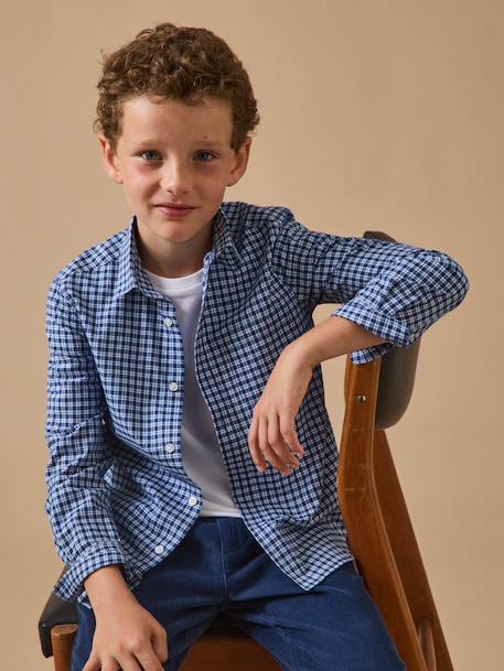 Garçon-Chemise à carreaux garçon