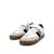 Sneakers garçon synthétique fermeture adhésive barefoot Blue+White 12 - vertbaudet enfant 