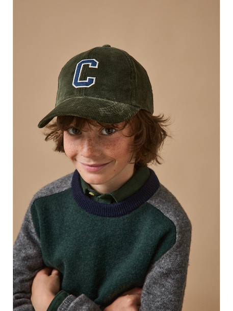 Garçon-Casquette en velours adulte et enfant