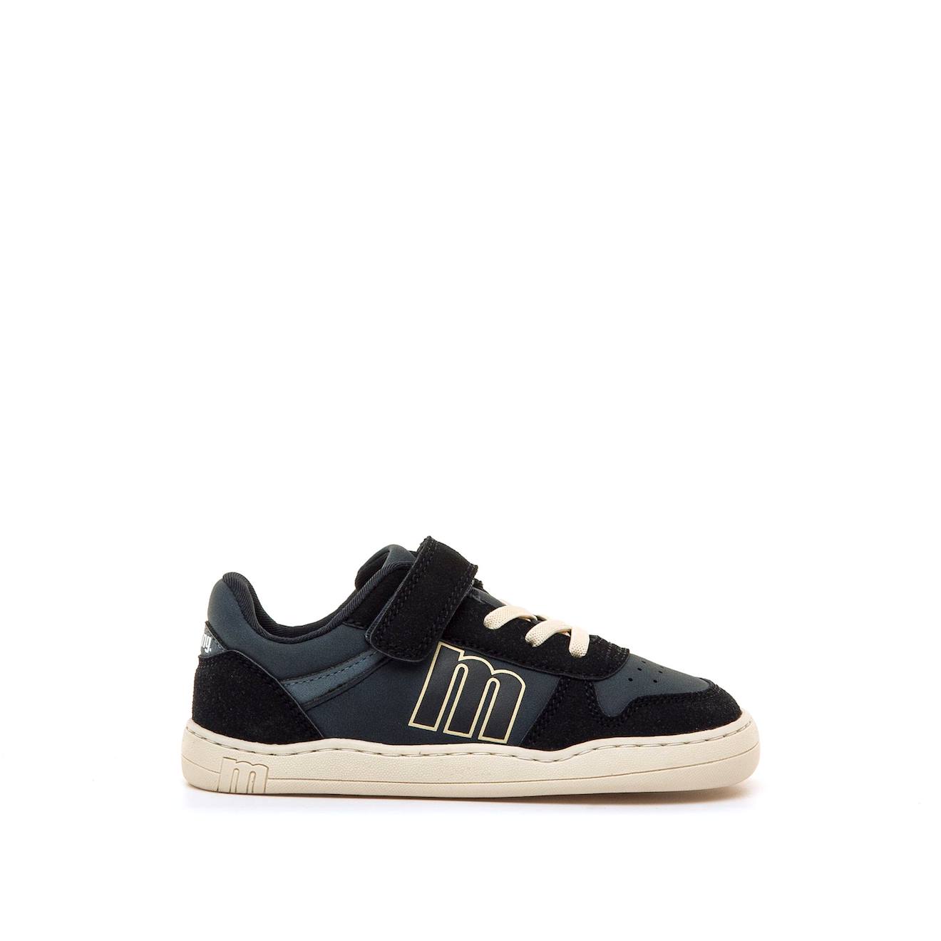 Sneakers Garçon Synthétique Lacets- Fermeture Adhésive Barefoot Noir Mate Sneakers Garçon Synthétique Lacets- Fermeture Adhésive Barefoot Noir Mate