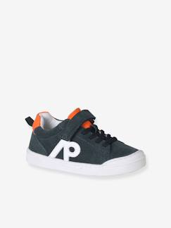 Chaussures-Chaussures garçon 23-38-Baskets, tennis-Basket garçon cuir lacets élastiqués