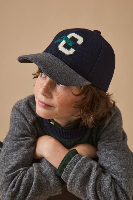 Garçon-Casquette en lainage adulte et enfant