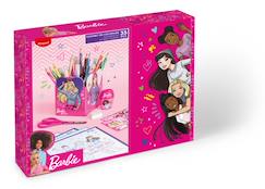 Jouet-Activités artistiques et musicales-Coffret coloriage barbie