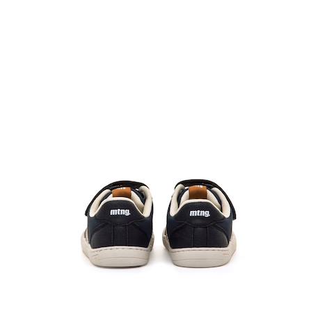Sneakers garçon synthétique fermeture adhésive barefoot Blue+White 5 - vertbaudet enfant 