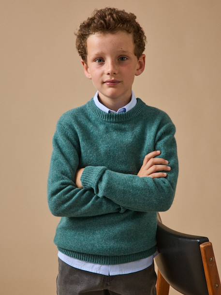 Garçon-Pull garçon en laine merinos