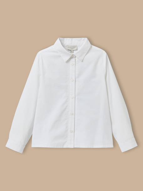 Fille-Chemise popeline de coton fille
