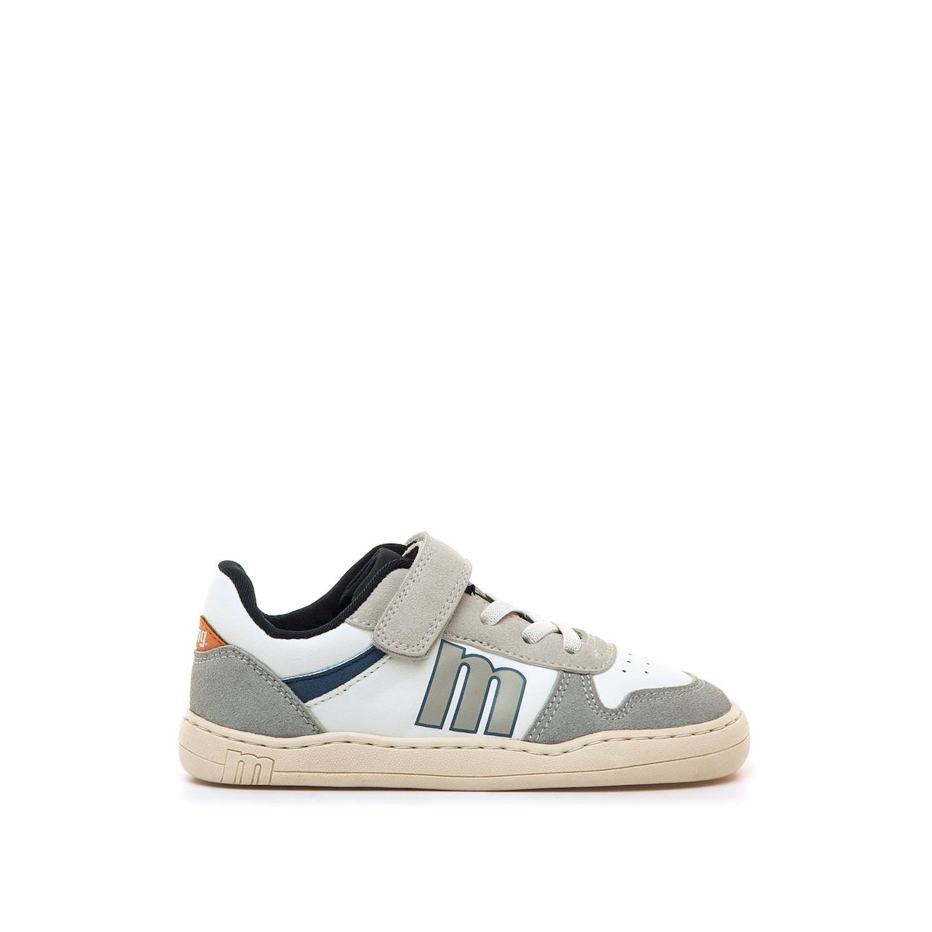 Sneakers Garçon Synthétique Lacets- Fermeture Adhésive Barefoot Blanco-grey Sneakers Garçon Synthétique Lacets- Fermeture Adhésive Barefoot Blanco-grey