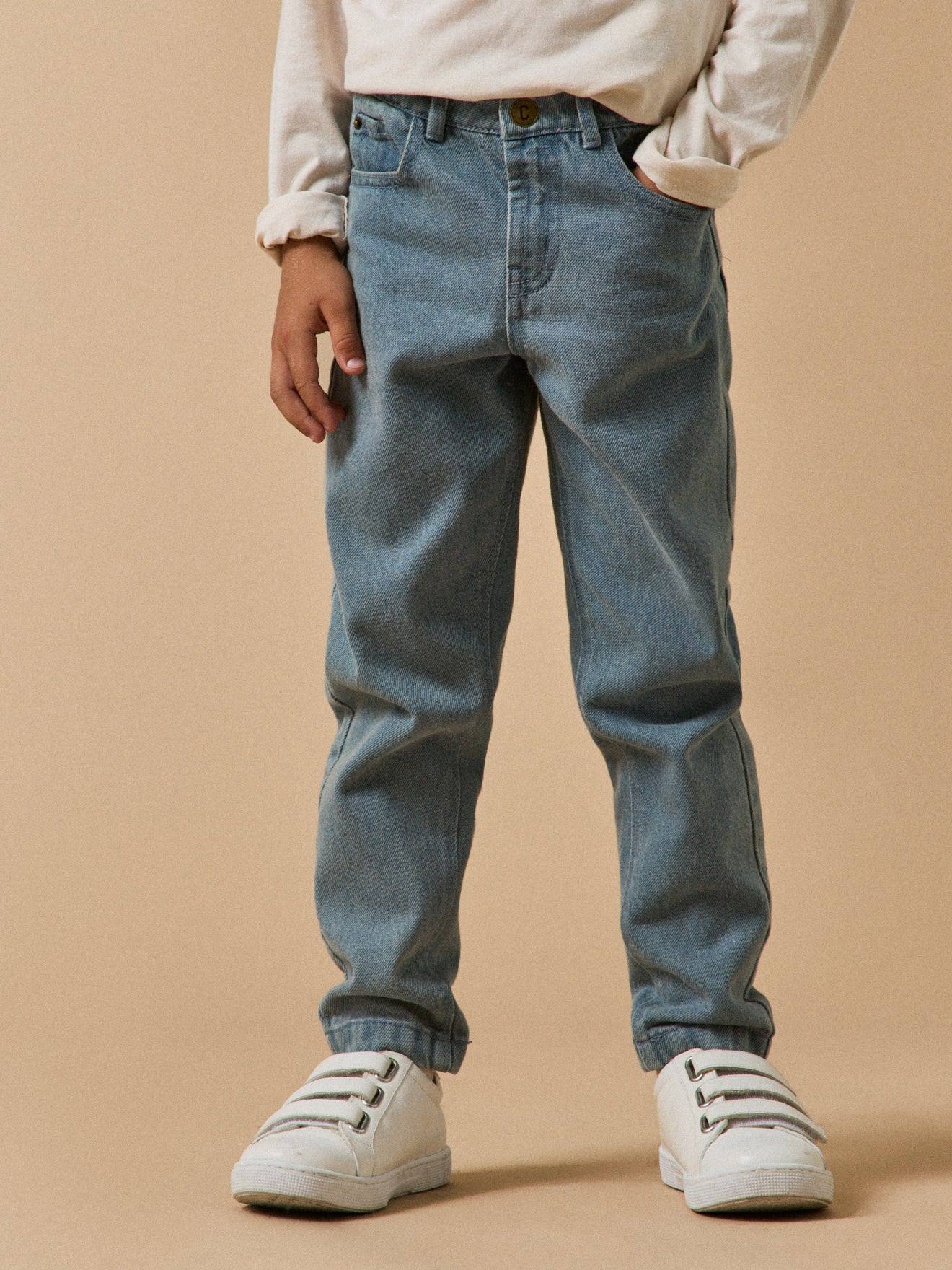 Jean Relax Garçon Denim Bleu Jean Relax Garçon Denim Bleu