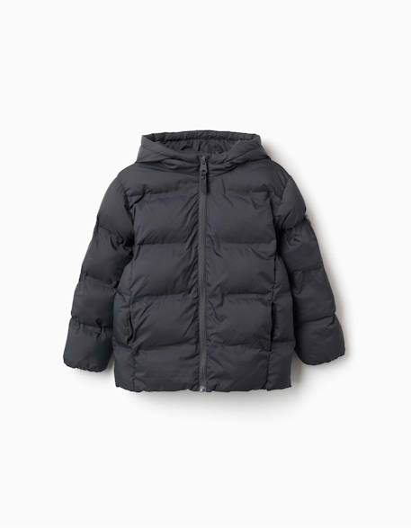 Doudoune thermique avec capuche et poches  - vertbaudet enfant