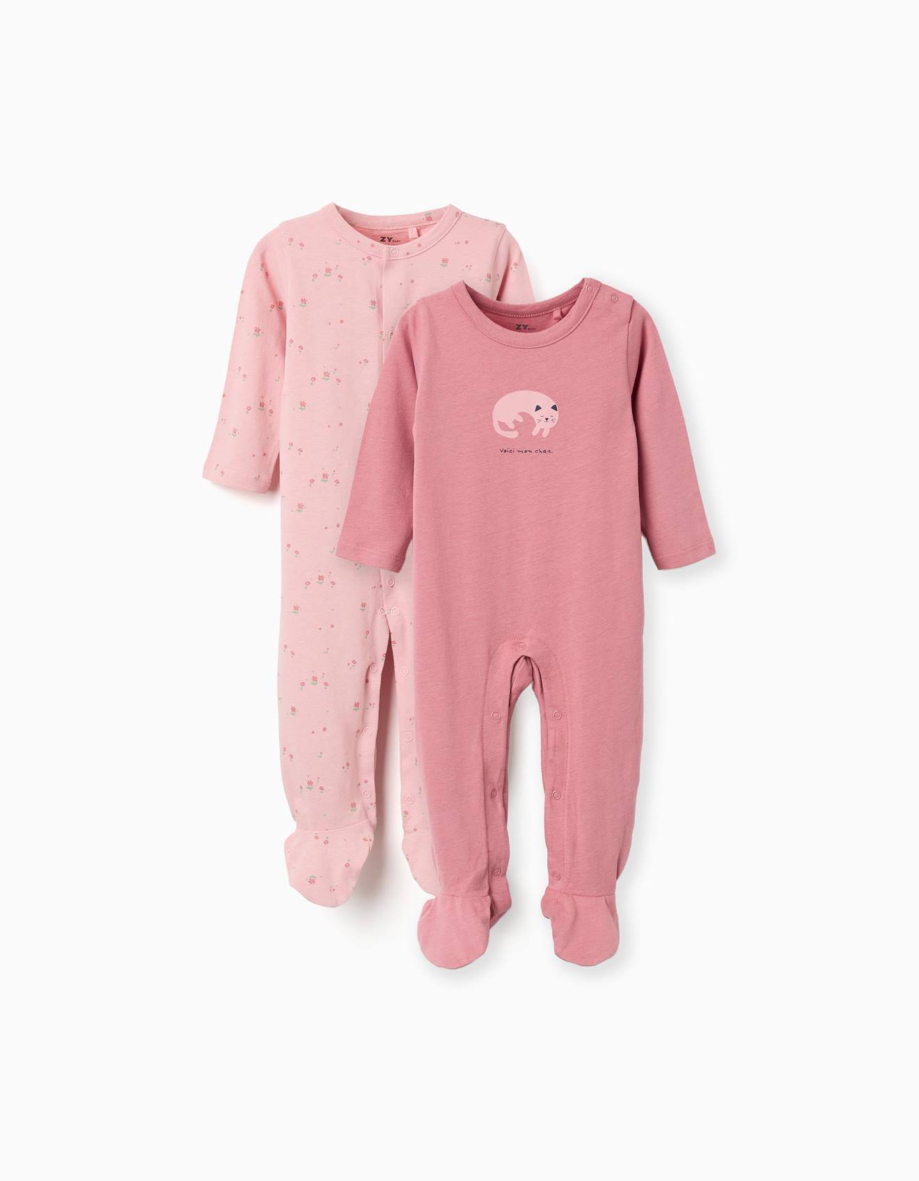 Lot De 2 Dors-bien En Coton Avec Imprimés Multicolore