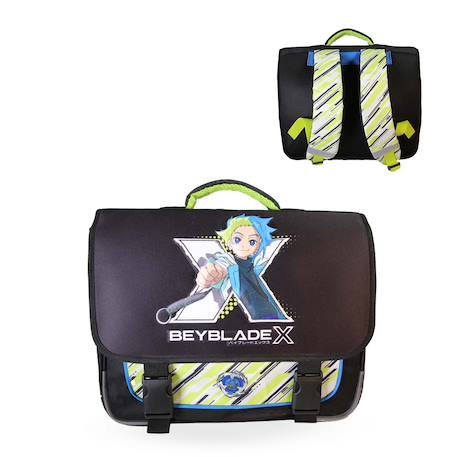 Garçon-Accessoires-Fourniture scolaire-Cartable-Cartable scolaire 2 compartiments Beyblade X- 38 cm