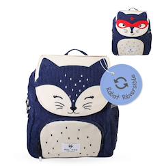 -Sac à dos de maternelle réversible Foxy