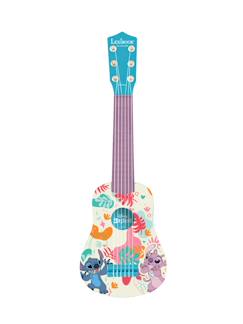 Jouet-Activités artistiques et musicales-Instruments de musique-Ma première guitare stitch - 6 Cordes en Nylon, 53 cm, Guide Inclus