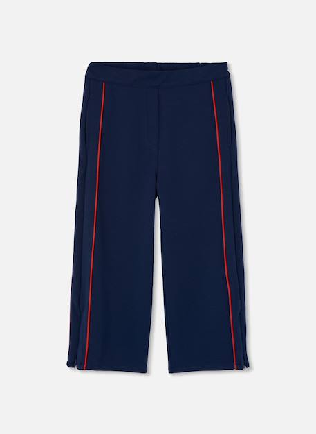 Fille-Pantalon-Pantalon fille avec bande latérale