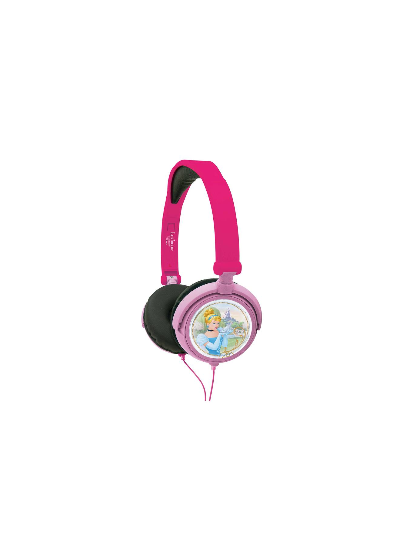 Casque Stéréo Filaire Pliable Avec Limitation De Volume D'écoute Disney Princesses Multicolore Casque Stéréo Filaire Pliable Avec Limitation De Volume D'écoute Disney Princesses Multicolore