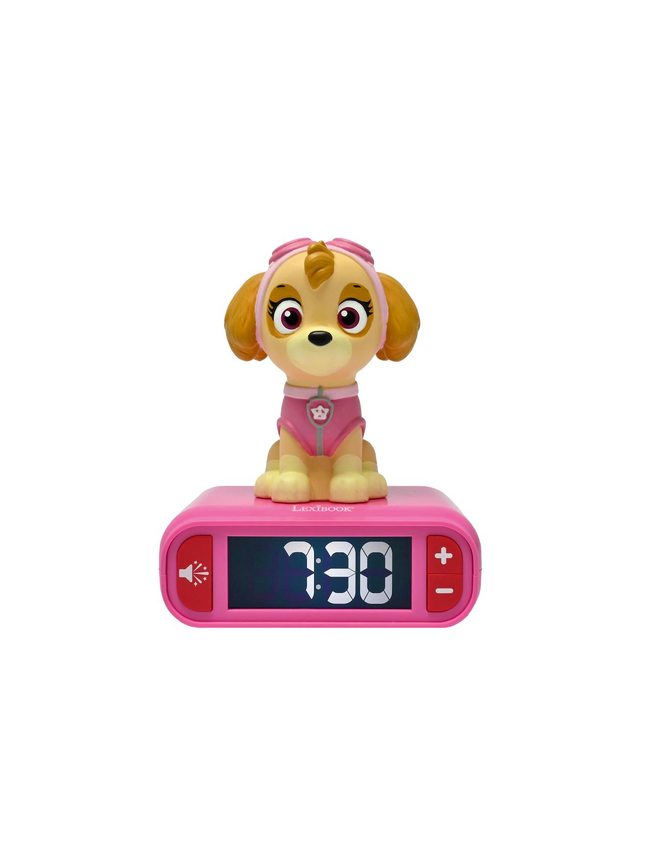 Réveil Avec Veilleuse La Pat Patrouille Skye En 3d Multicolore Réveil Avec Veilleuse La Pat Patrouille Skye En 3d Multicolore
