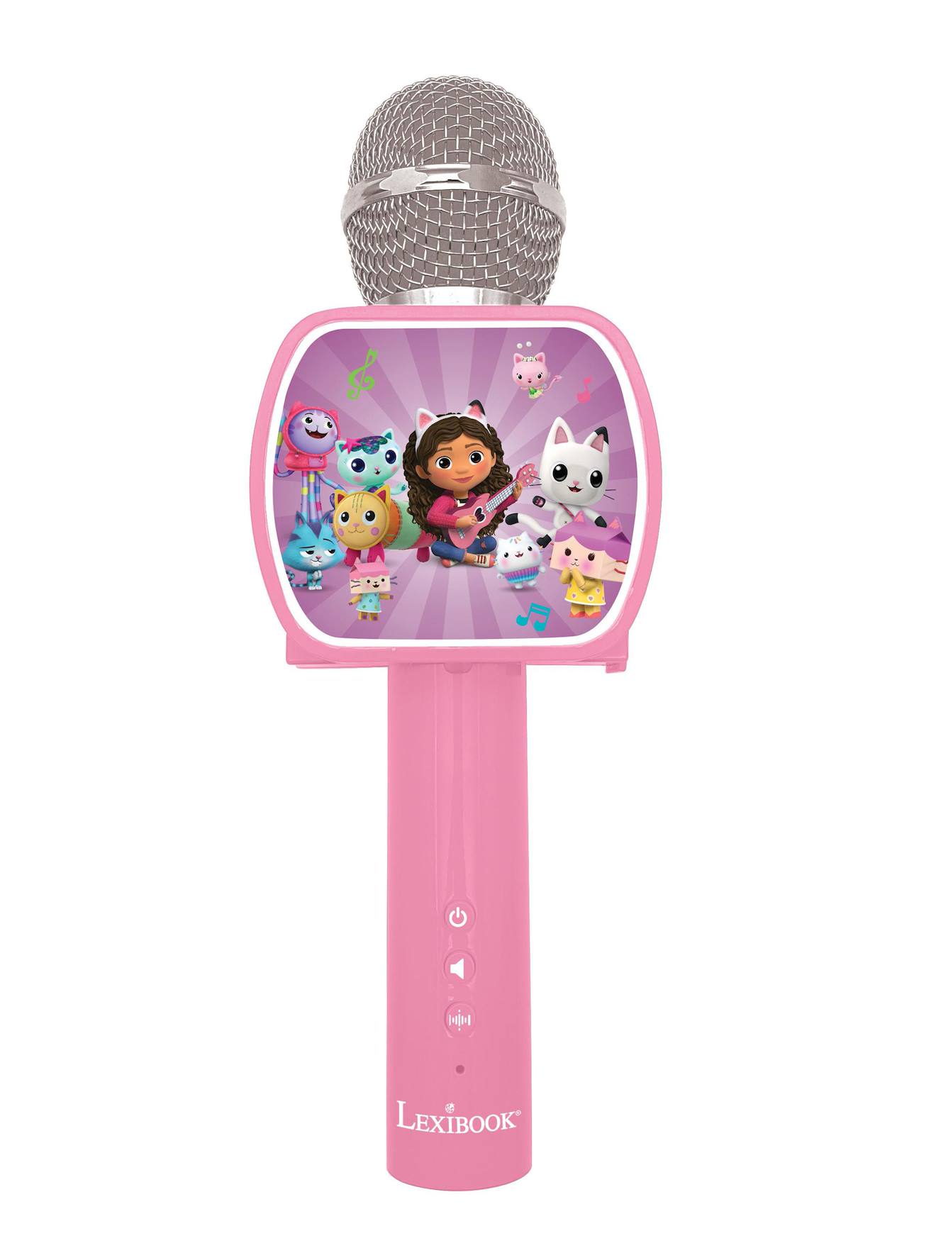 Micro Karaoké Sans Fil Gabby Avec Enceinte Bluetooth Multicolore
