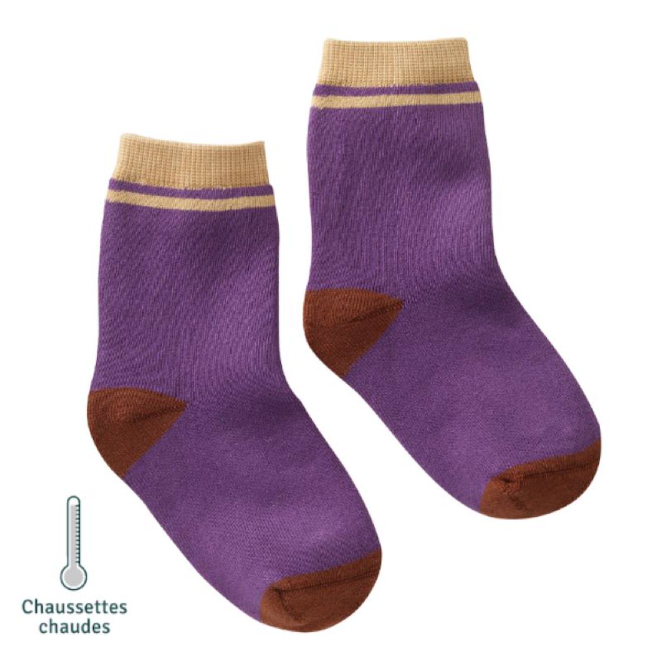 Chaussettes Sans Couture Unies Vert 8 €
